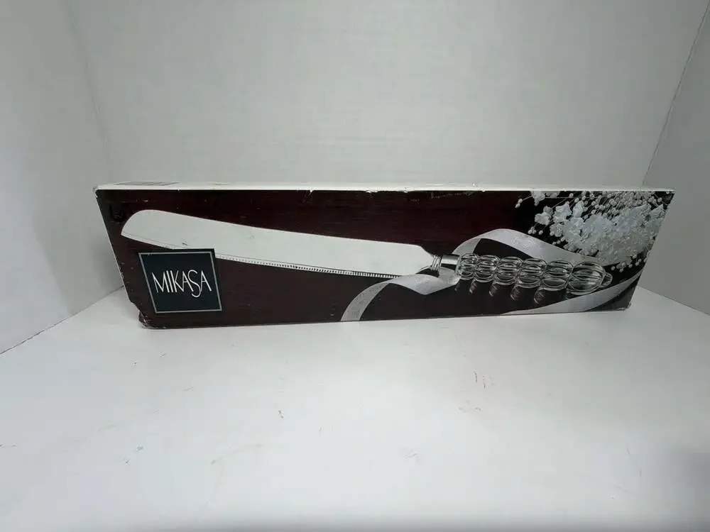 Mikasa Rousseau T4072/571 Crystal Handle Cake Knife